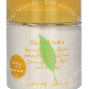 E.Arden Honey Drops Body Cream 500ml Green Tea Citron Freesia