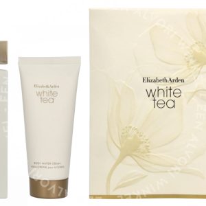 E.Arden White Tea Giftset 200ml White Tea Edp Spray 100 ml / White Tea Body Water Cream 100 ml