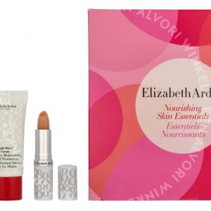 E.Arden Eight Hour Nourishing Skin Essentials Giftset 83.7ml Skin Protector 50ml/Lipstick 3.7g/Hand Cream 30ml