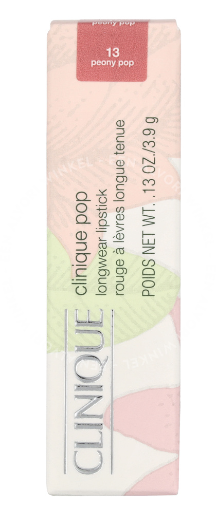 Clinique Pop Longwear Matte Lipstick 3.9g #33 Peony Pop - Afbeelding 2