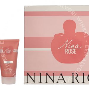 Nina Ricci Nina Rose Les Belles De Nina Giftset 125ml Edt Spray 50ml/Body Lotion 75ml