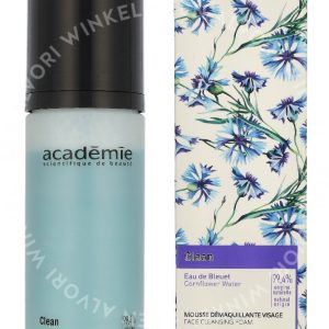 Academie Clean Cornflower Water Face Cleansing Foam 150ml