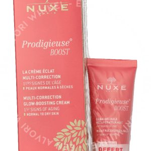Nuxe Prodigieuse Boost Multi-Correction Silky Cream Set 55ml Multi-Correction Cream 40ml/Night Recovery Oil Balm 15ml