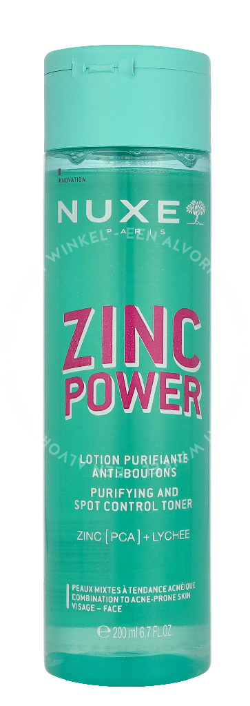 Nuxe Zinc Power Control Lotion Combination To Acne-Prone Skin 200ml - Afbeelding 2