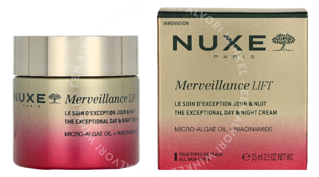 Nuxe Merveillance Lift Exceptional Day & Night Cream For All Skin Types 75ml