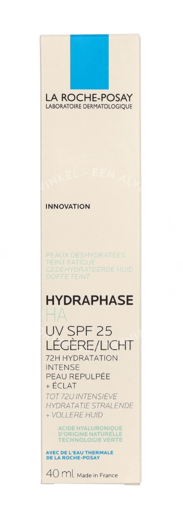 LRP Hydraphase Ha Rich Day Cream SPF25 40ml Light - Afbeelding 2