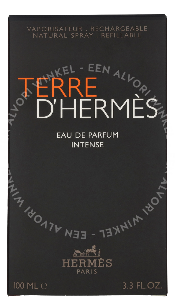 Hermes Terre D'Hermes Eau Intense Parfum Spray 100ml - Afbeelding 2