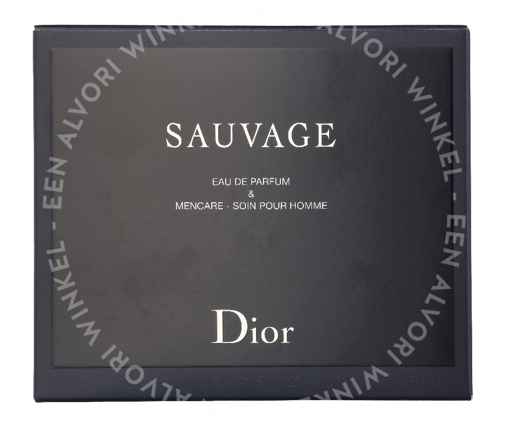 Dior Sauvage Giftset 150ml Edp Spray 60ml/Cleanser 45ml/Serum 45ml - Afbeelding 2