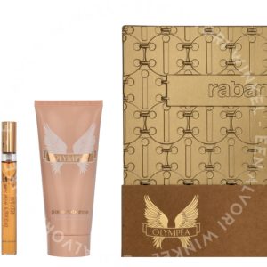 Paco Rabanne Olympea Giftset 190ml Edp Spray 80ml/Body Lotion 100ml/Edp Spray 10ml