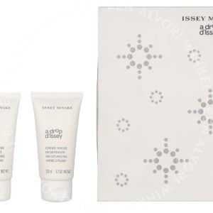 Issey Miyake A Drop D'Issey Giftset 150ml Edp Spray 50ml/2x Hand Cream 50ml