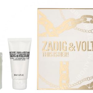 Zadig & Voltaire This Is Her! Giftset 100ml Edp Spray 50ml/Body Lotion 50ml