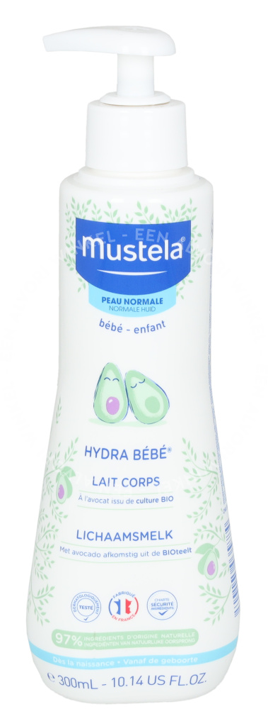 Mustela Hydra Bebe Body Milk 300ml For Normal Skin - Afbeelding 2