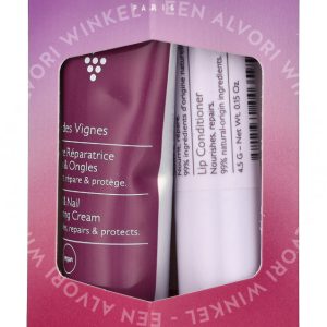 Caudalie The Des Vignes Set 34.5ml Hand & Nail Cream 30ml/Lip Care 4,5gr