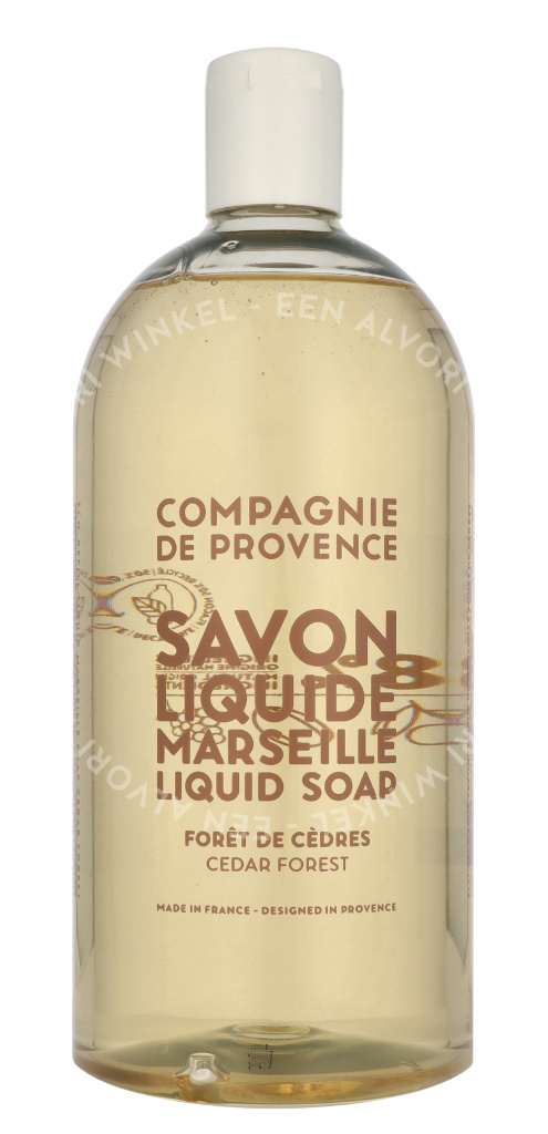Compagnie De Provence Liquid Marseille Soap Refill 1000ml Cedar Forest