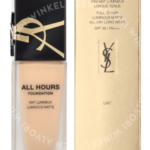 YSL All Hours Luminous Matte Foundation 25ml LW7