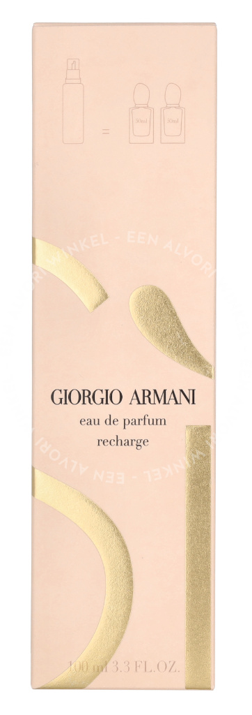 Armani Si Edp Spray Refill 100ml - Afbeelding 2