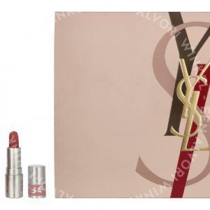 YSL Black Opium Giftset 101.3ml Edp Spray 90ml/Epd Spray 10ml/Mini Lipstick #44 1.3g