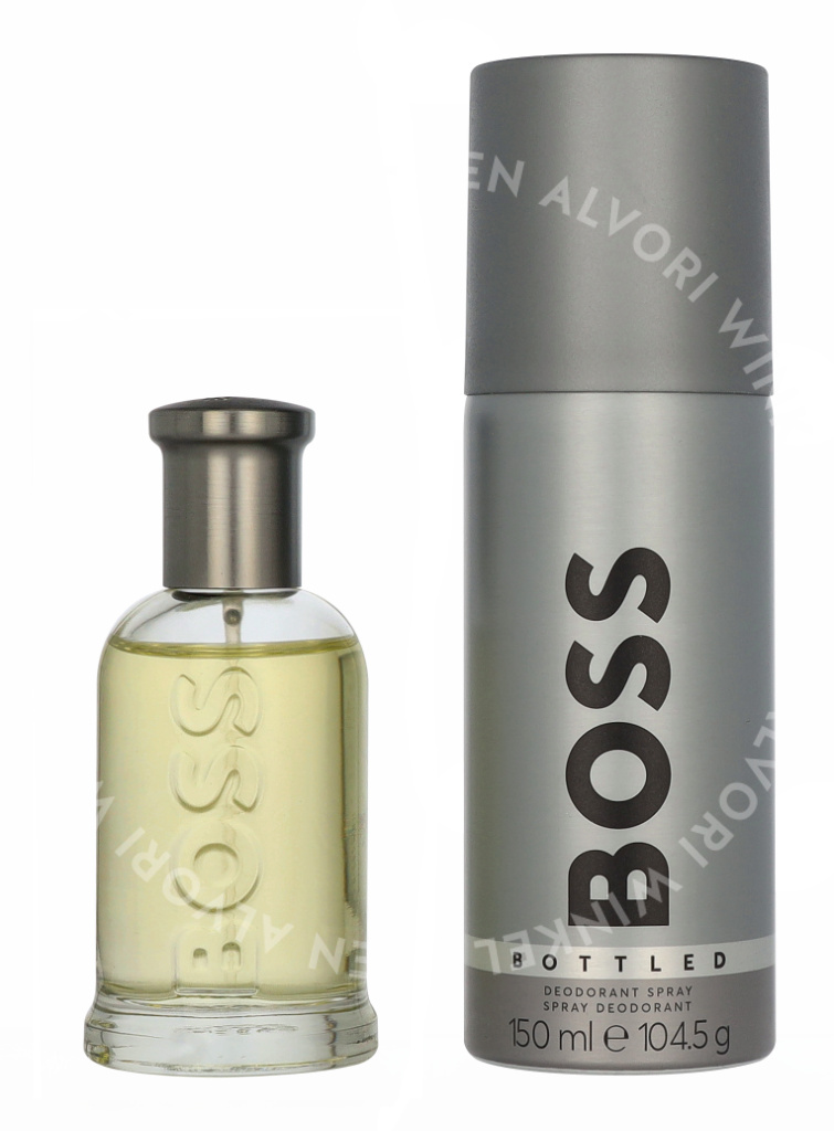 Hugo Boss Bottled Gitset 200ml Edt Spray 50ml/Deodorant Spray 150ml - Afbeelding 3