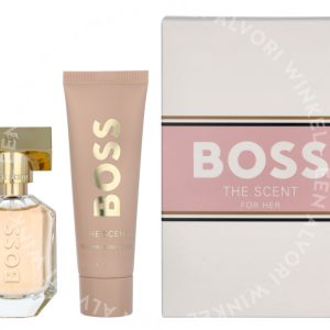 Hugo Boss The Scent For Her Giftset 80ml Edp Spray 30ml/Body Lotion 50ml