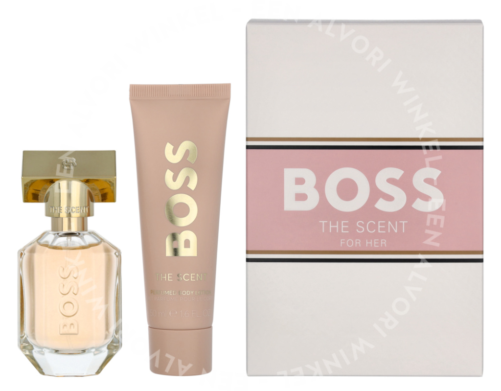Hugo Boss The Scent For Her Giftset 80ml Edp Spray 30ml/Body Lotion 50ml
