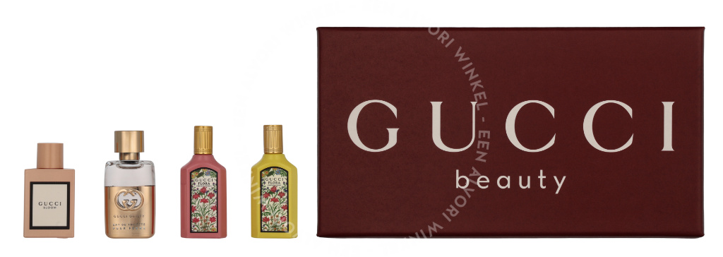 Gucci Flora Gorgeous Gardiner Miniature Set 20ml Edp Spray 4x5ml