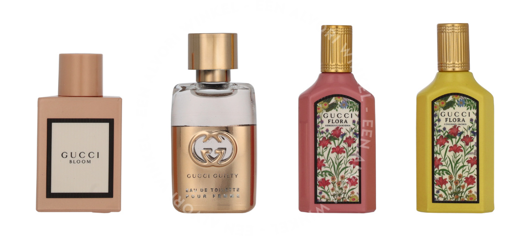 Gucci Flora Gorgeous Gardiner Miniature Set 20ml Edp Spray 4x5ml - Afbeelding 3