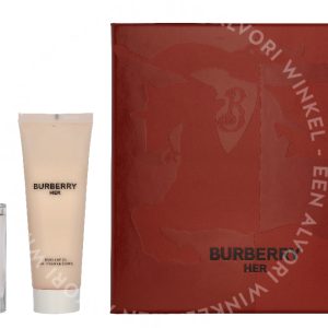 Burberry Her Giftset 125ml Edp Spray 50ml/Body Lotion 75ml