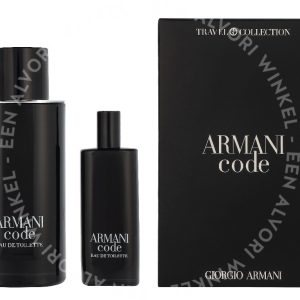 Armani Code Pour Homme Giftset 140ml Edt Spray 125ml/Edt Spray 15ml