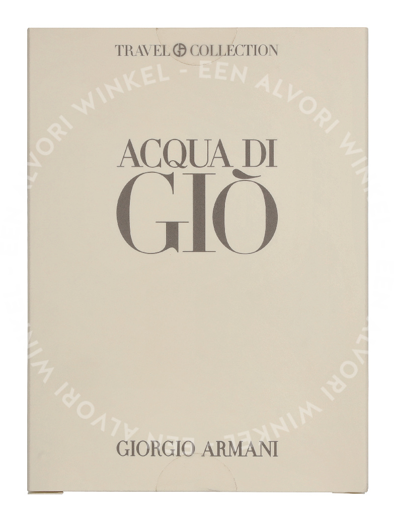Armani Acqua Di Gio Pour Homme Giftset 115ml Edt Refill 100ml/Edt Spray 15ml - Afbeelding 2