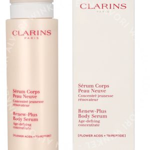 Clarins Renew-Plus Body Serum Flower Acids + Tripeptide 200ml