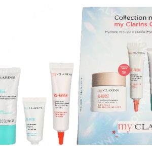 Clarins My Clarins Set 95ml Cream 50ml/Eye De-Puffer 15ml/Sleep Mask 15ml/Cleansing Gel 15ml