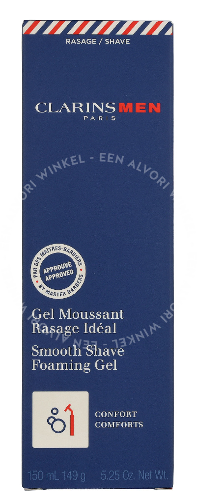 Clarins Men Smooth Shave Foaming Gel 150ml - Afbeelding 2
