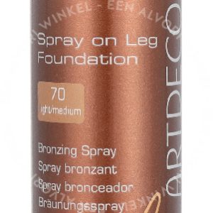 Artdeco Spray On Leg Foundation 100ml #70 Light/Medium