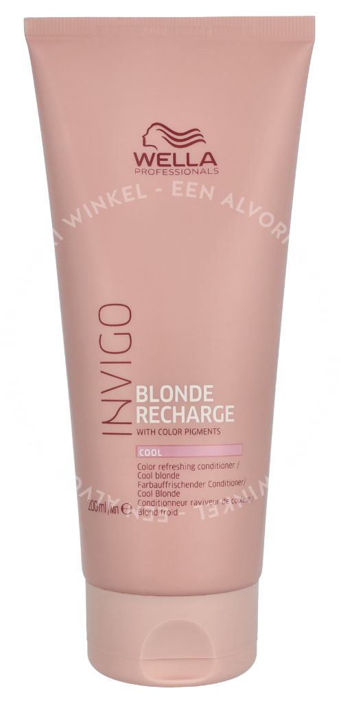 Wella Invigo - Blonde Recharge Color Refr. Conditioner 200ml Cool Blonde - Afbeelding 2
