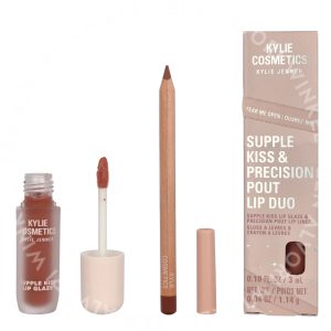 Kylie Cosmetics Supple Kiss & Precision Pout Lip Duo 4.14ml Supple Kiss Lip Glaze 3ml/Lip Pencil 1,14g