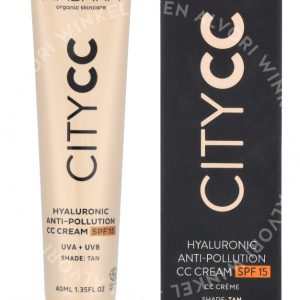 Madara Citycc Anti-Pollution Hyaluronic Cream CC SPF 40ml 15 Tan