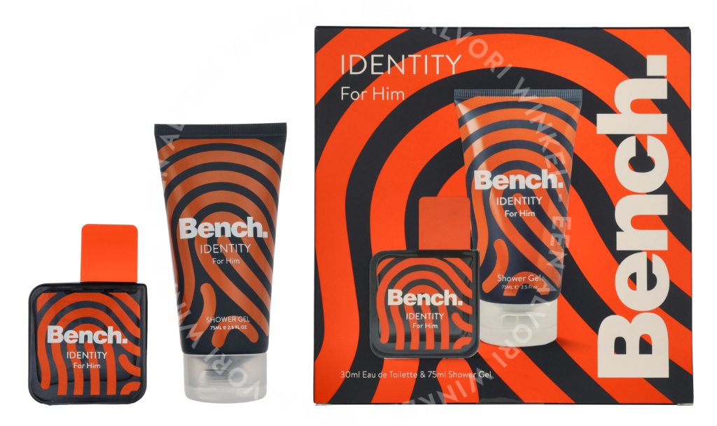 Bench Identity For Him Giftset 105ml Edt Spray 30ml/Shower Gel 75ml
