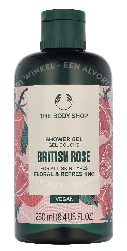 The Body Shop Shower Gel 250ml British Rose