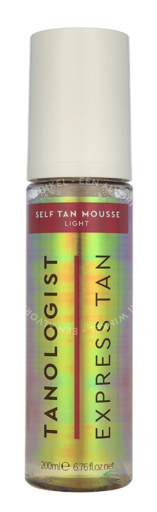 Tanologist Self Tan Mousse Express Tan 200ml Light - Afbeelding 2