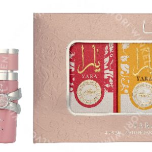 Lattafa Yara Collection Giftset 20ml Yara Edp 5ml/Yara Moi Edp 5ml/Yara Tous Edp 5ml/Yara Candy Edp 5ml