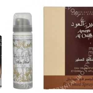 Lattafa Ameer Al Oudh Giftset 150ml Edp Spray 100ml/Deo Spray 50ml