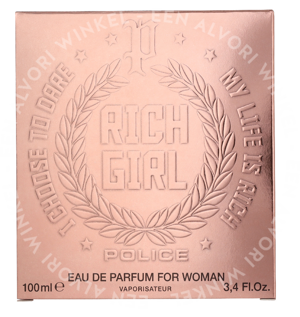 Police Rich Girl Edt Spray 100ml - Afbeelding 2