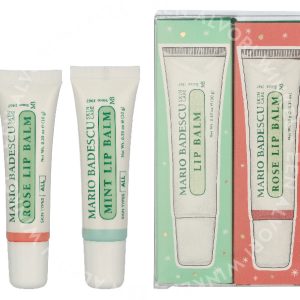 Mario Badescu Lip Balm Trio Giftset 30g Oiginal 10g/Rose 10g/Mint 10g