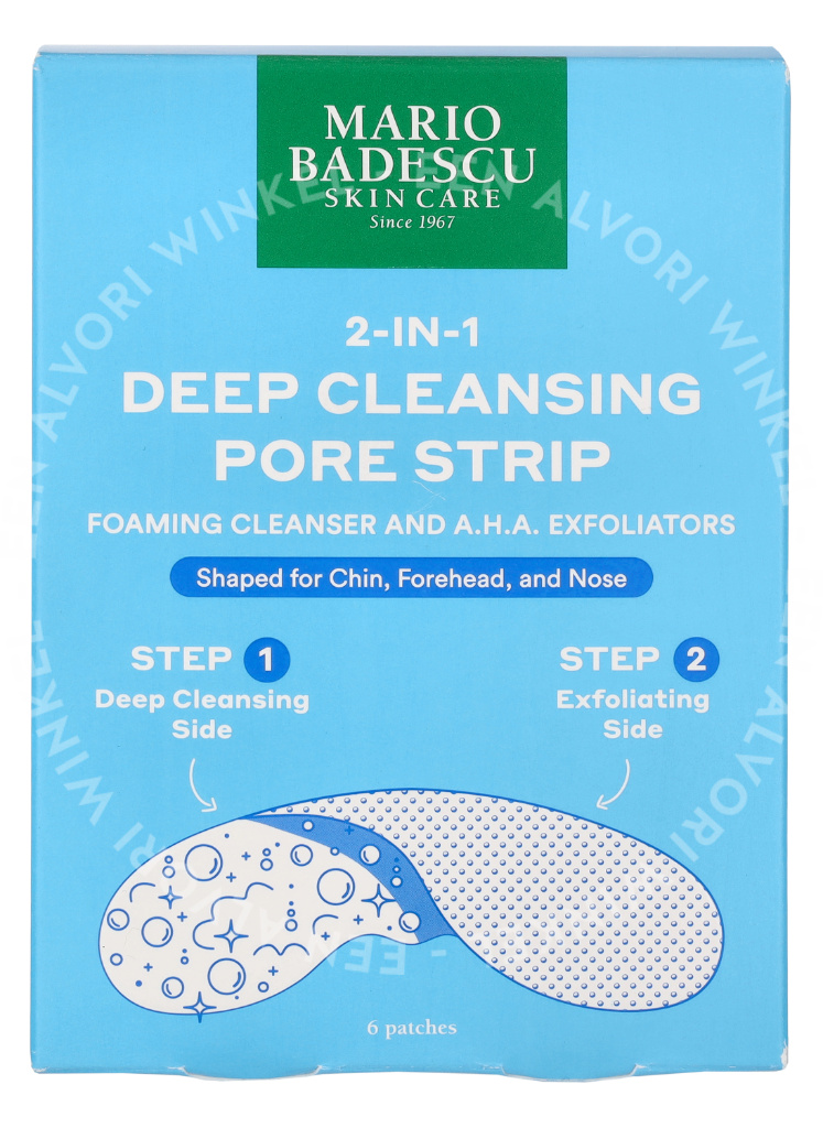 Mario Badescu 2-In-1 Deep Cleansing Pore Strip 6stuk - Afbeelding 2