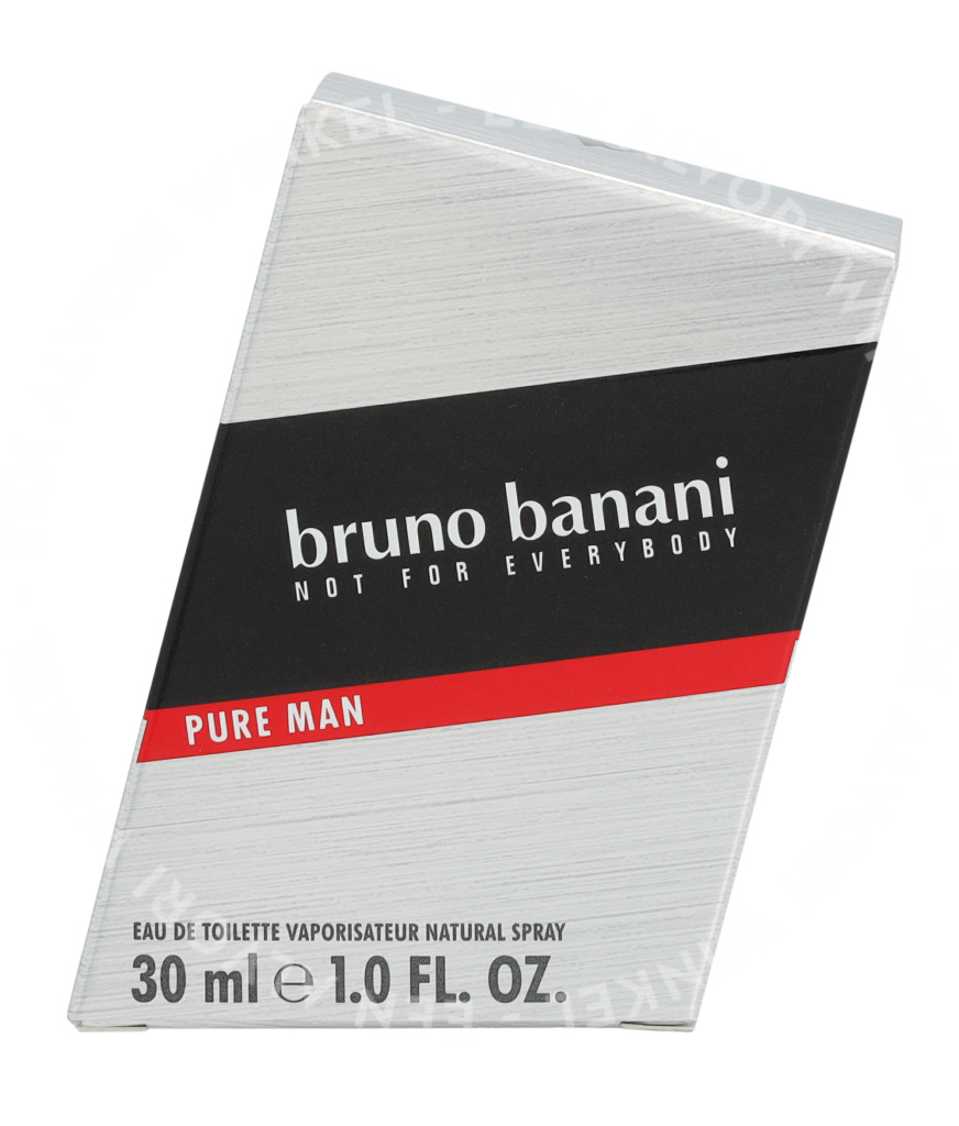 Bruno Banani Pure Man Edt Spray 30ml - Afbeelding 2