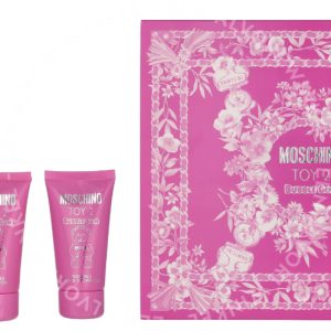 Moschino Toy 2 Bubble Gum Giftset 150ml Edt Spray 50ml/Scented Shower Gel 50ml/Scented Body Milk 50ml