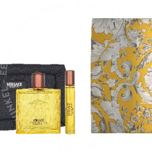 Versace Eros Energy Giftset 110ml Edp Spray 100ml/Edp Travel Spray 10ml/Pouch