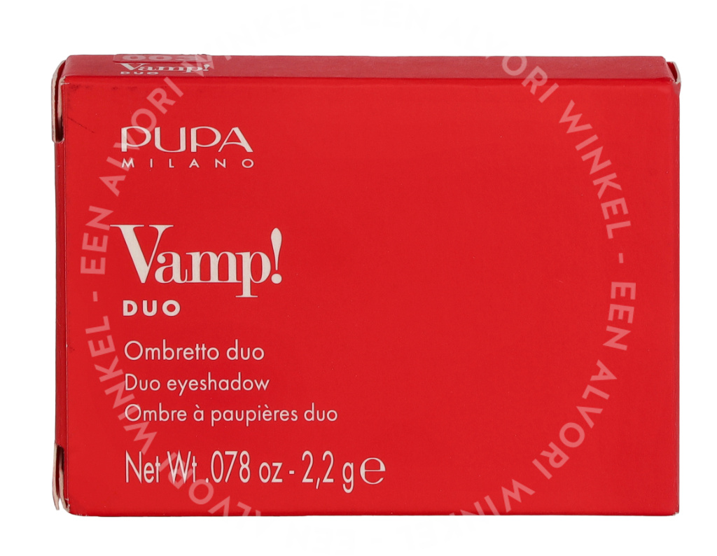 Pupa Vamp! Compact Duo Eyeshadow 2.2g #003 Soft Mauve - Afbeelding 2