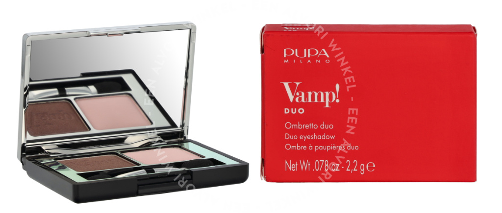 Pupa Vamp! Compact Duo Eyeshadow 2.2g #003 Soft Mauve