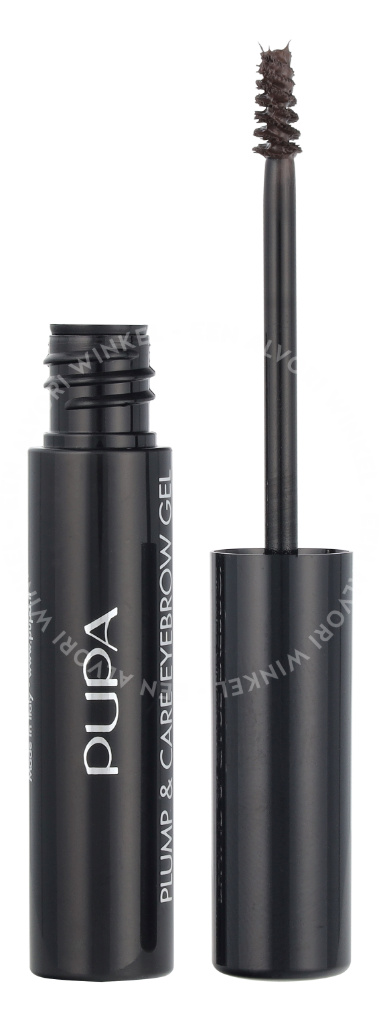 Pupa Plump & Care Eyebrow Gel Plump & Care Eyebrow Gel 3ml #002 Brown - Afbeelding 3